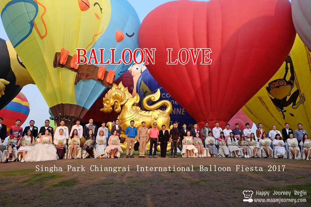 Singha Park Chiangrai International Balloon Fiesta 2017_Balloon Love